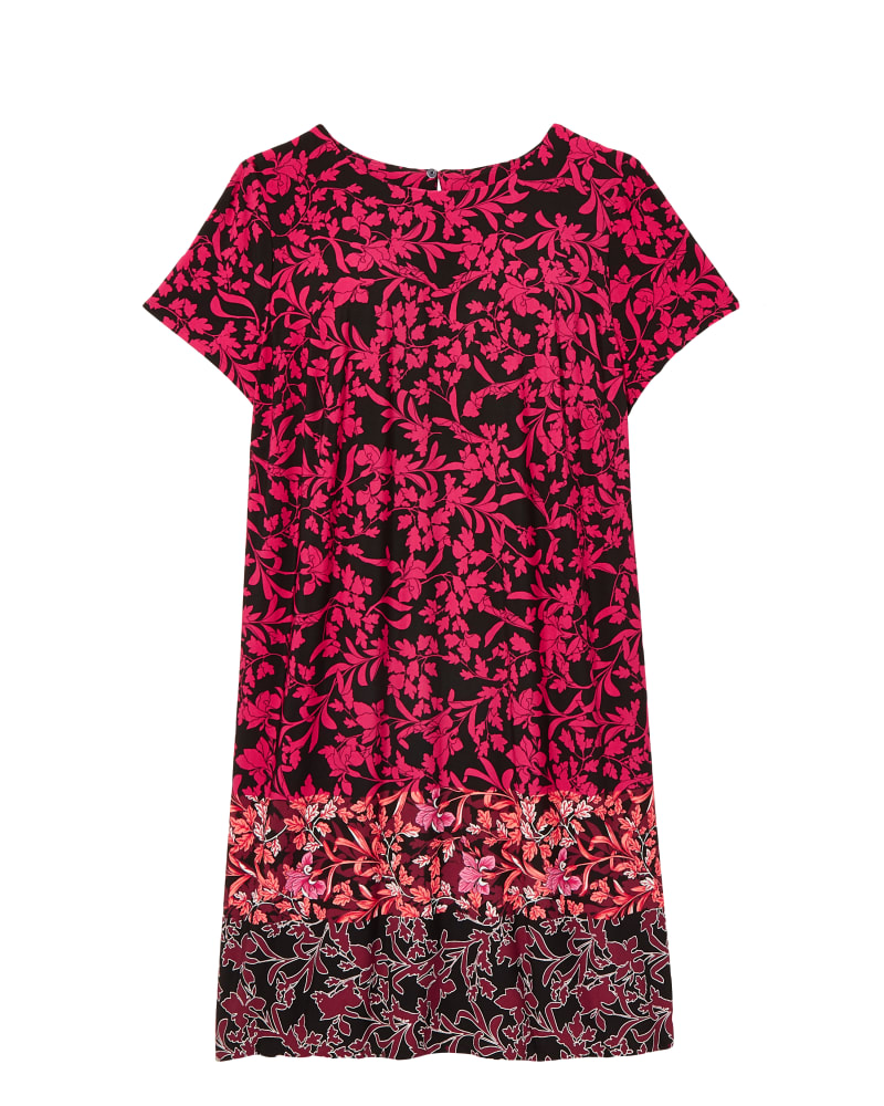 Front of plus size Cyprus Short Sleeve Sheath Dress by Sabrina Blue | Dia&Co | dia_product_style_image_id:123918